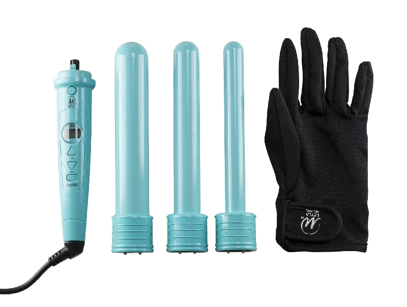 The Triple Threat Interchangeable Ceramic Curling Iron