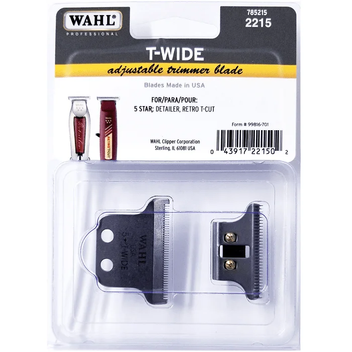 Wahl T Wide adjustable blade for 5 Star Detailer 2215