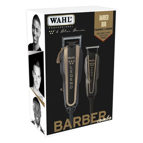 Wahl Barber Legend & Hero Combo Clipper & Trimmer