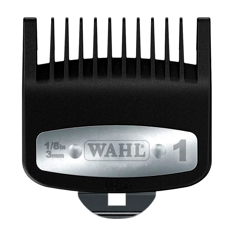 Wahl Premium Cutting Guide Comb with Metal Clip [#1] - 1/8""